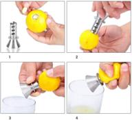 🍋 citrus lemon juicer squeezer hand press – stainless steel manual reamer for fresh juice every time – fruits tools (lemon juicer) logo