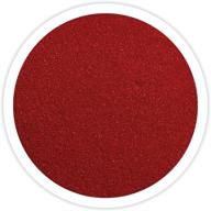 🍎 apple red unity sand: 1.5 lbs (22 oz), vibrant red colored sand for wedding ceremonies, vase decoration, home decorating, craft projects logo
