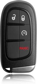 img 4 attached to VOFONO Smart Keyless Entry Remote Car Alarm Key Fob for Dodge Ram 1500 2500 3500 2013-2018, FCC ID: GQ4-54T - Convenient Security Solution for Your Dodge Ram