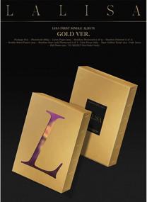 img 3 attached to 🌟 LALISA LISA First Single Album [With Exclusive Pre-Order Bonus] (GOLD Version)