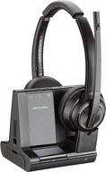 🌐 enhance collaboration with plantronics savi 8200 series w8220-m wireless dect headset system: skype for business certified logo