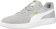 puma astro sneaker gold gray violet men's shoes logo