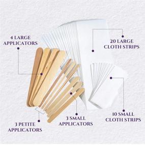 img 1 attached to Smooth Non Woven Waxing Strips Applicators