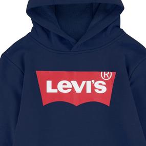 img 2 attached to Levis Batwing Pullover Hoodie Black Boys' Clothing and Fashion Hoodies & Sweatshirts
