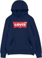 levis batwing pullover hoodie black boys' clothing and fashion hoodies & sweatshirts logo