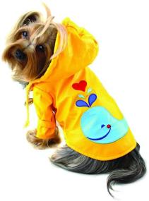 img 4 attached to Klippo Waterproof Dog Raincoat with Cotton Lining - Ideal for Small Breeds!