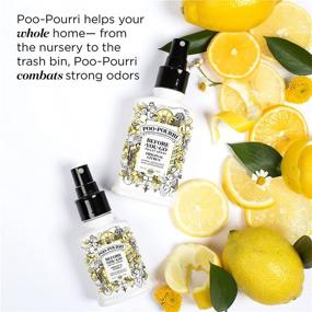 img 1 attached to 💩 Poo-Pourri оригинальный аромат душа для туалета "Цитрусовый" - маленький размер (0,14 жидких унций) для предупреждения неприятных запахов.