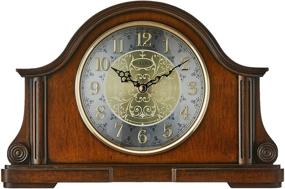 img 2 attached to Bulova B1975 Chadbourne Walnut Old World Clock: Timeless Elegance and Old-World Charm in One