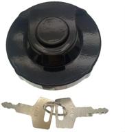 🔑 high-quality replacement fuel cap (1552100500) with 2 keys for takeuchi excavators and track loaders logo