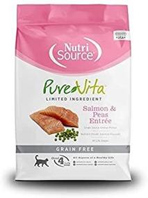 img 1 attached to 🐟 Premium Pure Vita Grain Free Salmon & Peas Cat Food 6.6 lbs - Premium Packaging Options