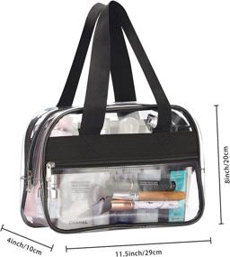 img 1 attached to 💼 Ultimate Luxury Cosmetic Toiletry Organizer: Must-Have Travel Accessory