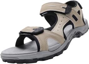 img 4 attached to CAMEL CROWN Waterproof Men's Sandals: Superior Comfort for Every Step