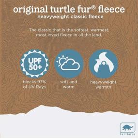 img 2 attached to 🐢 Cozy & Warm: Original Turtle Fur Fleece Kids - Turtle's Neck, Double-Layer Fleece Neck Warmer