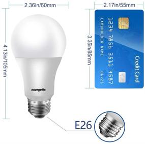 img 3 attached to 💡 8-Pack of Standard Non-Dimmable LED Bulbs Listed under Equivalent Standards