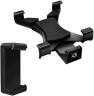 peyou tablet & phone mount: universal tripod adapter & phone holder clamp for ipad air, ipad mini, iphone xs max, xr, x, 8, 7, 6 plus, galaxy s9, s8 plus logo