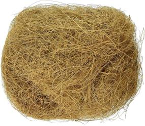 img 1 attached to Prevue Pet Products BPV105 Sterilized Coconut Fiber Bird Nest (60000105)