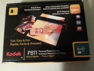 📸 kodak p811 dark purple personal photo & negative scanner: digitize memories with style logo