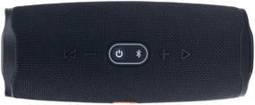 img 3 attached to JBL Charge 4 - 🔊 Black Waterproof Bluetooth Speaker - Portable