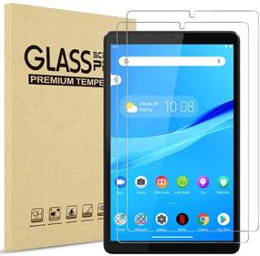 img 4 attached to 📱 ProCase [2 Pack] Tempered Glass Screen Protector for Lenovo Tab M8 HD LTE 2021 / Tab M8 HD/Smart Tab M8 / Tab M8 FHD 2019, 8.0 Inch Tablet - Ultimate Screen Protection