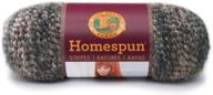 пряжа lion brand 790-239 homespun: обнаружите красоту затертых полосок! логотип