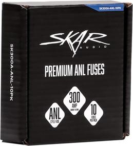 img 1 attached to 🔌 SKAR Audio 300 Amp Nickel Plated ANL Fuses - Pack of 10 (SK300A-ANL-10PK)