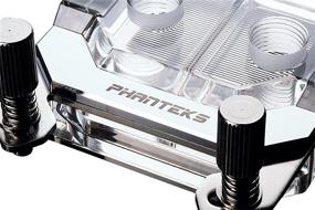 img 3 attached to 💧 Phanteks PH-C350A_CR01 CPU Water Block - Chrome, Copper Base, Nickel-Plated, Acrylic Cover with RGB LED