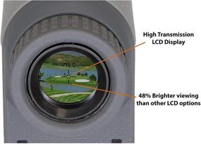 img 2 attached to 🏌️ ASTRA OPTIX Golf Laser Rangefinder with Slope PRO B-1 - 1760 Yard Range, 6x21 High Transmission LCD, Ultra Fast 0.1s Response Time, and Accurate +/- 1 Yd.