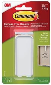 img 2 attached to 🖼️ 10-Pack Canvas Hanger Large White - Convenient and Secure Hanging Solution