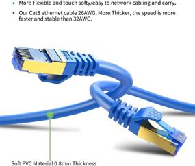 img 2 attached to 🔌 Veetop Ethernet 2000МГц: Надежный промышленный электрический соединитель для высокоскоростного интернета