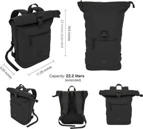 img 3 attached to Waterproof Trendy Backpack Laptop Backpacks with Expandable Design