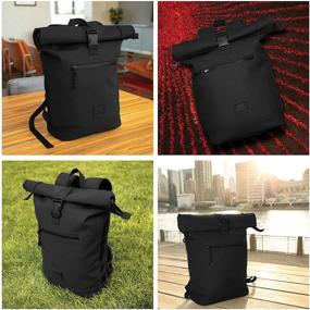 img 2 attached to Waterproof Trendy Backpack Laptop Backpacks with Expandable Design