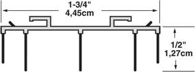 img 1 attached to 🚪 Efficient Beige Replacement Door Bottom by M-D Building Products 82594, Perfect Fit for Pease Doors