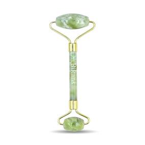 img 4 attached to 🌿 Premium Rikans Jade Roller for Face – Best Jade Face Roller for Reducing Puffiness and Wrinkles - Natural Jade Stone Face Massage Roller – Dual-Ended Roller for Brighter, Smoother Skin – Green Jade Neck Roller