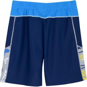 img 2 attached to 🩳 Tuga Boys Swim Shorts 2-14 Years, UPF 50+ Sun Protective Board Shorts