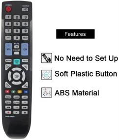 img 1 attached to 📱 Gvirtue Remote Control Compatible Replacement for Samsung BN59-00997A, BN59-00850A, BN59-00852A, BN59-00854A, BN59-01041A, BN59-00673A (LCD/LED/TV)