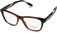 prada womens 04tv eyeglasses 54mm men's accessories for sunglasses & eyewear accessories logo