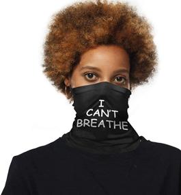 img 3 attached to Дышащая трубка-шарф с материалом для наружного ношения. Дополнительные аксессуары для девочек в холодную погоду.
