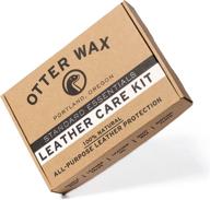 otter wax leather care kit logo