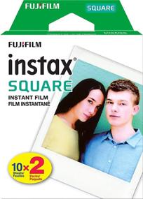 img 1 attached to Fujifilm Instax Square Film - Twin Pack with 20 Shots - USA
