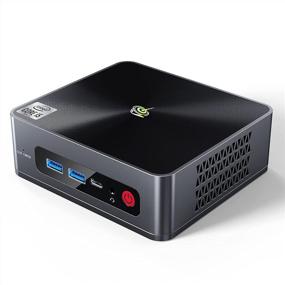 img 4 attached to 🖥️ Beelink Mini PC Windows 10 Pro - i5 8279U, 16GB RAM, 512GB NVMe SSD - 4K HDMI, WiFi, BT5.0, USB3.0