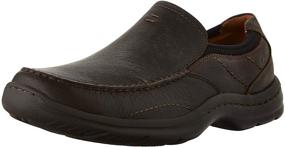 img 4 attached to 👞 CLARKS Niland Energy Black Tumble: Comfortable Men's Slip-On Shoes with Exceptional Resilience