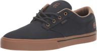 etnies men's jameson skate shoes - medium athletic footwear for men logo