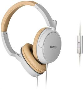 img 3 attached to 🎧 Наушники Edifier P841 Over-Ear: удобная изоляция от шума, микрофон и управление громкостью - белые.