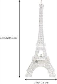 img 3 attached to 7.6 Inch LED Lamp for Colorful Eiffel Tower Lighting Desk Bedroom Decoration