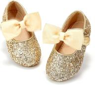 🌸 felix & flora toddler flower girl dress shoes - ballet flats for girls, perfect for parties, school, and weddings! logo