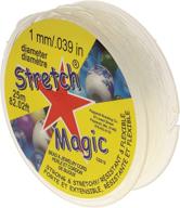 💍 stretch magic 1mm braiding cord, 25m (sm10cl25): durable and versatile elastic string for jewelry making logo