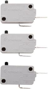 img 4 attached to 🔌 MILLOR KW3A Microwave Oven Door Switch - 16A 125/250V, Door Interlock with 2x Normally Open and 1x Normally Closed Terminals