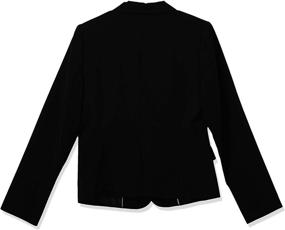 img 3 attached to 👗 Chic and Versatile Calvin Klein Women's Button Blazer: Latest in Women's Clothing and Suiting