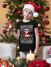 img 2 attached to 🎄 Топ Christmas Sweater T Shirt Tstars - среднего размера для мальчиков - модные топы, майки и рубашки