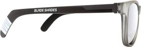 img 3 attached to 🏒 Blade Shades Sports Sunglasses: Ultimate Protection Sunglasses for Men, Women, and Kids, Featuring Original Hockey Stick Design